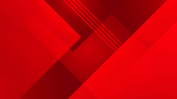 Abstract Red Vector Background Stripes Dots Circles Waves — Wektor stockowy