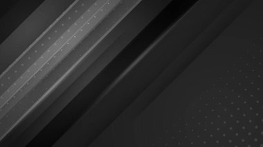 Basit minimalist kurumsal tasarım ile siyah arkaplan