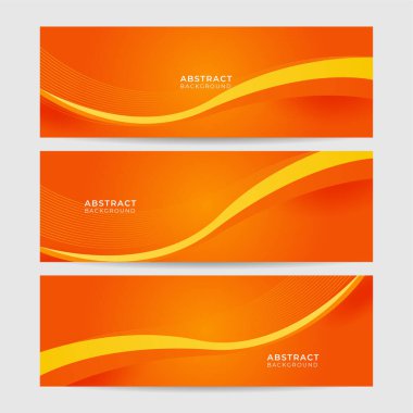 Modern turuncu geometrik soyut afiş arka plan tasarımı. Vektör soyut grafik tasarım afiş şablonu resimleme.