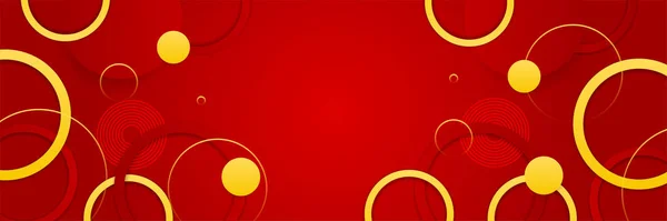 Modern Abstract Red Orange Yellow Banner Background Design Vector Abstract — Stock Vector