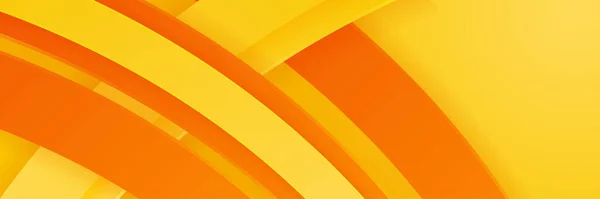 Modern Orange Gul Geometrisk Abstrakt Banner Bakgrund Design Vektor Abstrakt — Stock vektor