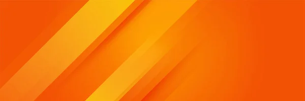 Современный Оранжевый Желтый Геометрический Абстрактный Дизайн Баннера Костюм Бизнеса Корпоратива — стоковый вектор
