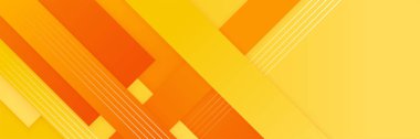 Orange yellow abstract background geometry shine and layer element vector for presentation design. Suit for business, corporate, institution, party, festive, seminar, and talks.