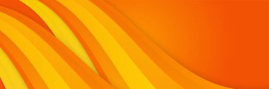 Orange yellow abstract background geometry shine and layer element vector for presentation design. Suit for business, corporate, institution, party, festive, seminar, and talks.