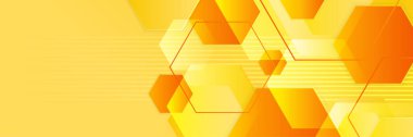 Orange yellow abstract background geometry shine and layer element vector for presentation design. Suit for business, corporate, institution, party, festive, seminar, and talks.