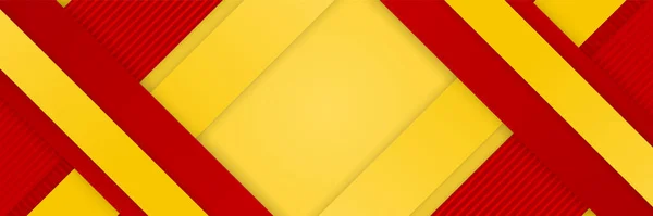 Σύγχρονο Κόκκινο Κίτρινο Πορτοκαλί Γεωμετρικό Φόντο Δυναμικές Γραμμές Και Σύνθεση — Διανυσματικό Αρχείο