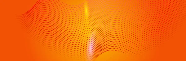 Modernes Minimalistisches Futuristisches Technologie Hintergrunddesign Orange Abstrakte Orangefarbene Bannervektorillustration Gelb — Stockvektor