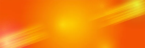 현대의 최소한의 주황색 주황색 일러스트 노란색 오렌지색 그래픽 디자인 템플릿 — 스톡 벡터