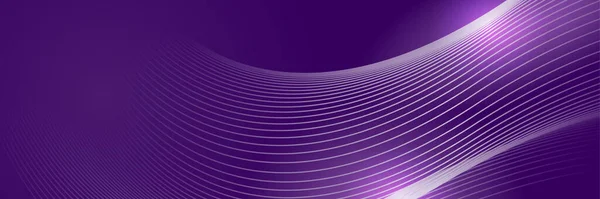 Fondo Banner Tecnología Púrpura Rosa — Archivo Imágenes Vectoriales