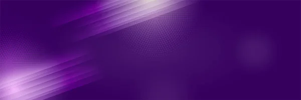 Fondo Banner Tecnología Púrpura Rosa — Vector de stock