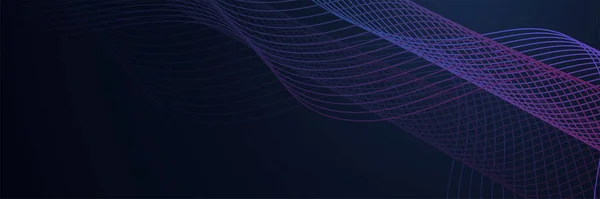 Abstrait Bleu Foncé Moderne Futuriste Science Technologie Salut Tech Numérique — Image vectorielle