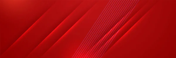 Φουτουριστική Τεχνολογία Ψηφιακή Αφηρημένη Κόκκινο Πολύχρωμο Σχεδιαστικό Πανό Αφηρημένο Κόκκινο — Διανυσματικό Αρχείο