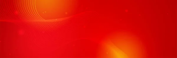 Abstract Red Futuristic Technology Network Science Tech Banner Achtergrond Vector — Stockvector