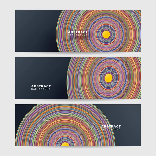Абстрактный Современный Цветной Геометрический Дизайн Фона Баннера Соблазняет Динамический Текстурированный — стоковый вектор