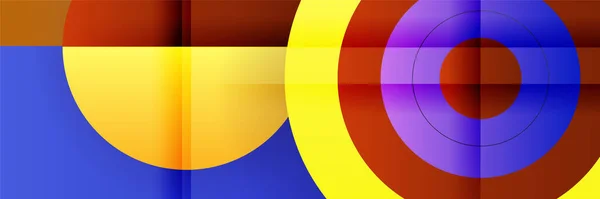 Абстрактный Красочный Фон Баннера Векторный Абстрактный Шаблон — стоковый вектор
