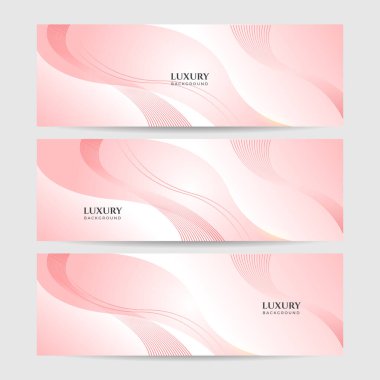 Modern açık pembe ve altın soyut arka plan. Soyut geometrik şekil, sunum tasarımı için ışık ve gölge katmanlı pembe altın arkaplan.