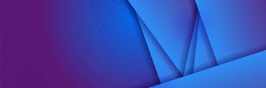 Mavi ve mor soyut afiş arkaplanı