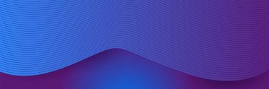 Mavi ve mor soyut afiş arkaplanı