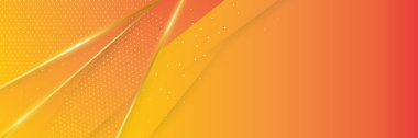 Turuncu soyut afiş arkaplanı