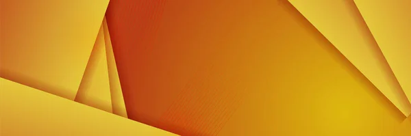 Orange Abstrakte Banner Hintergrund — Stockvektor