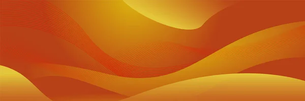 Fondo Banner Abstracto Naranja — Archivo Imágenes Vectoriales
