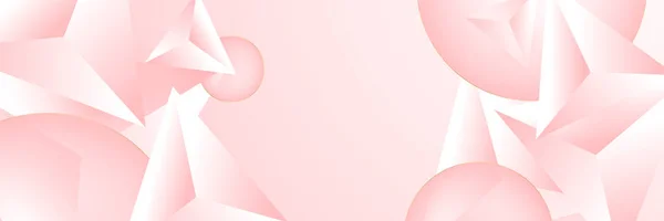 Современный Светло Розовый Золотой Абстрактный Фон Абстрактная Геометрическая Форма Розовый — стоковый вектор