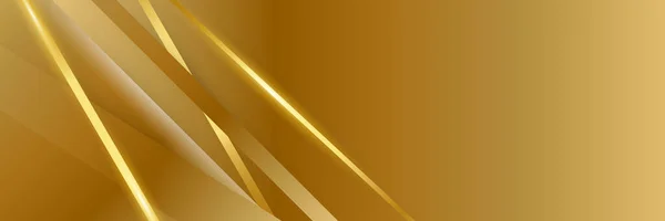 Abstrato Banner Ouro Fundo —  Vetores de Stock