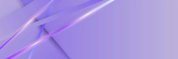 Fond Bannière Abstrait Violet — Image vectorielle