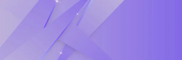 紫色抽象横幅背景 — 图库矢量图片