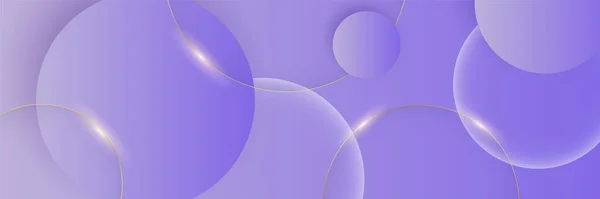 Fundo Banner Abstrato Roxo —  Vetores de Stock