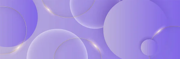 Фіолетовий Абстрактний Банерний Фон — стоковий вектор