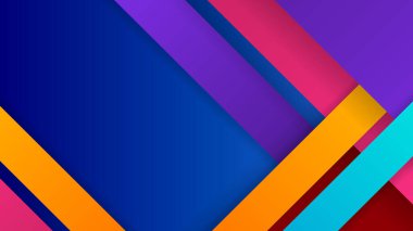 Vektör soyut grafik tasarımı Banner Deseni arkaplan şablonu