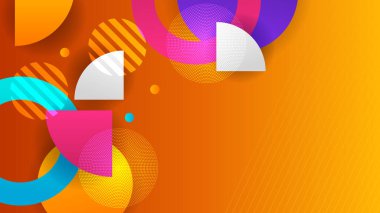 Modern turuncu kırmızı beyaz renkli soyut teknoloji arka planı. Vektör soyut grafik tasarım sancak deseni sunum arkaplan şablonu.