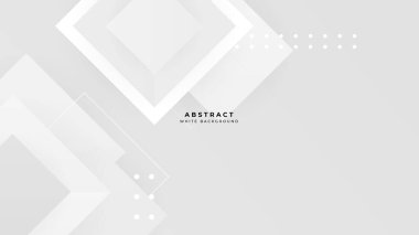 Soyut beyaz arkaplan. Vektör illüstrasyonu