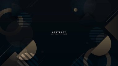 Özet siyah ve altın arkaplan