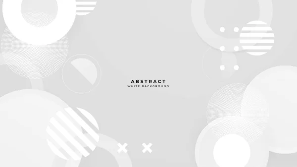 Abstrakt Vit Bakgrund Vektorillustration — Stock vektor