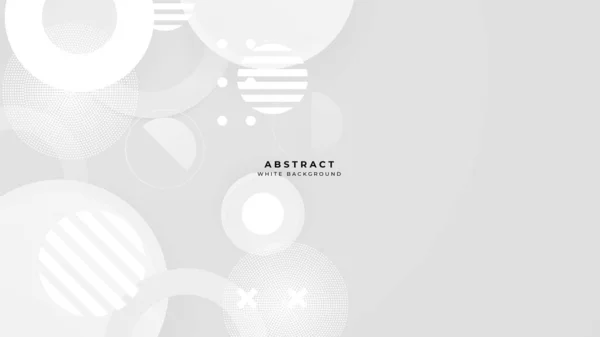 Abstracte Witte Achtergrond Vectorillustratie — Stockvector
