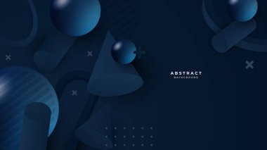 Soyut koyu lacivert arkaplan