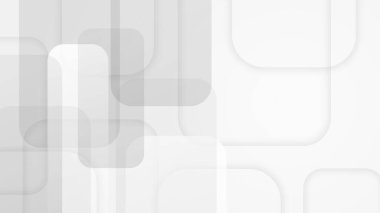 Asgari geometrik beyaz ışık arkaplanı soyut tasarımı