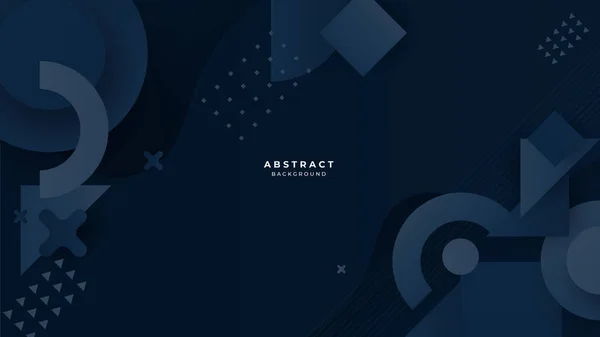 Abstrait Fond Bleu Marine Foncé — Image vectorielle