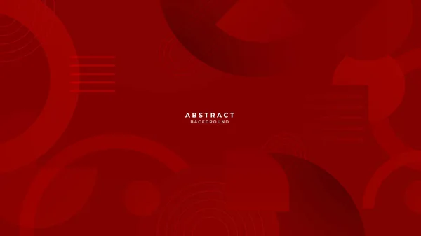 Fond Abstrait Avec Des Formes Géométriques Colorées Fraîches Décoration — Image vectorielle