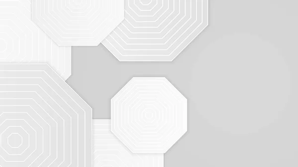 Minimale Geometrische Weißlicht Hintergrund Abstraktes Design — Stockvektor