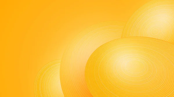 企業コンセプトの現代的なデザインのオレンジの背景 プレゼンテーションデザイン ウェブバナー 技術的背景のためのベクトルイラスト — ストックベクタ