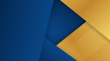 Soyut kırmızı ve altın çizgiler arkaplanı