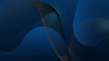 Mavi ve siyah teknoloji kurumsal arka plan