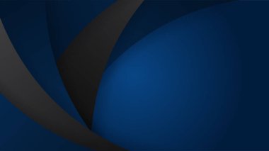 Mavi ve siyah teknoloji kurumsal arka plan