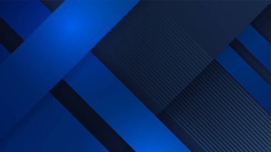 Soyut mavi renkli arkaplan. Vektör soyut grafik tasarım sancak deseni sunum arkaplan şablonu.