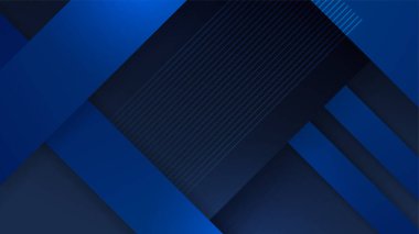 Soyut parlak mavi dalgalar arkaplan pankartı tasarımı