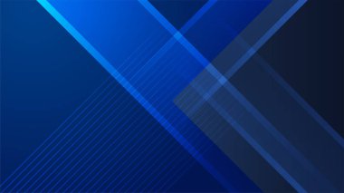 Metin ve mesaj panosu tasarımı bilgisi için mavi arkaplan vektör illüstrasyon aydınlatma efekti grafiği