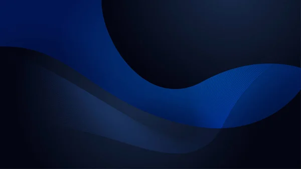 Fond Bleu Abstrait Avec Lignes Rayures — Image vectorielle